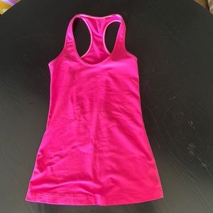 Pink Lululemon tank